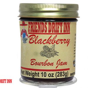 Blackberry Bourbon Jam jar from Friends Drift Inn