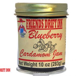 Blueberry Cardamom Jam jar by Friends Drift Inn
