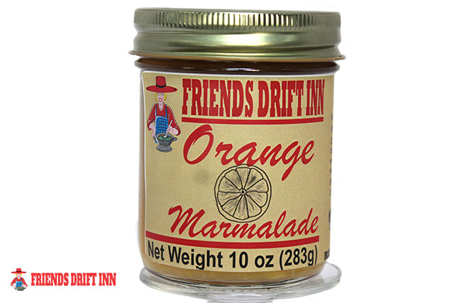 Jar of Orange Marmalade made by Friends Drift Inn