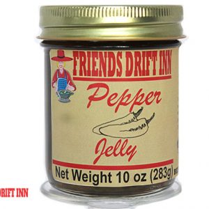Jar of Pepper Jelly from Friends Drift Inn