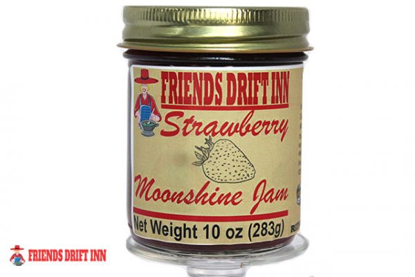 Strawberry Moonshine Jam by Friends Drift Inn