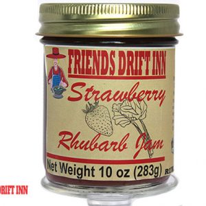 Strawberry Rhubarb Jam by Friends Drift Inn