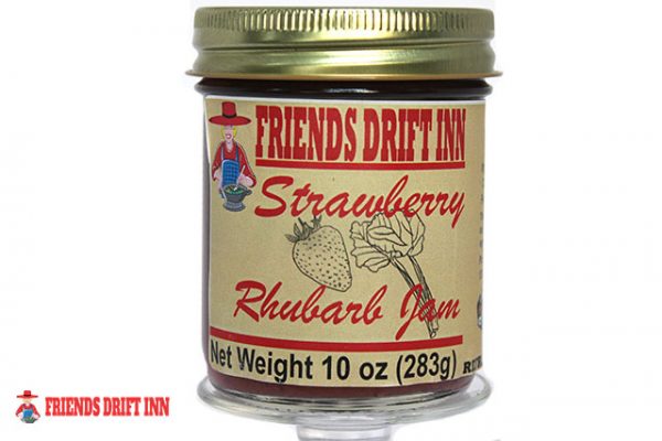 Strawberry Rhubarb Jam by Friends Drift Inn