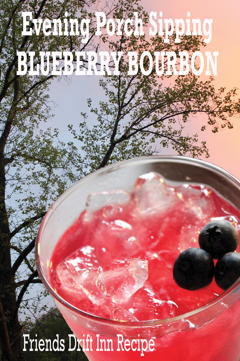 Blueberry Jam Bourbon Summer Cocktail Recipe