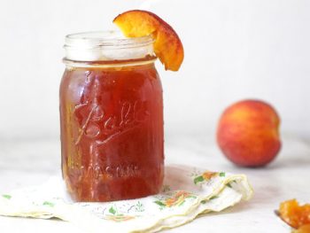 Sweet Peach Bourbon Tea