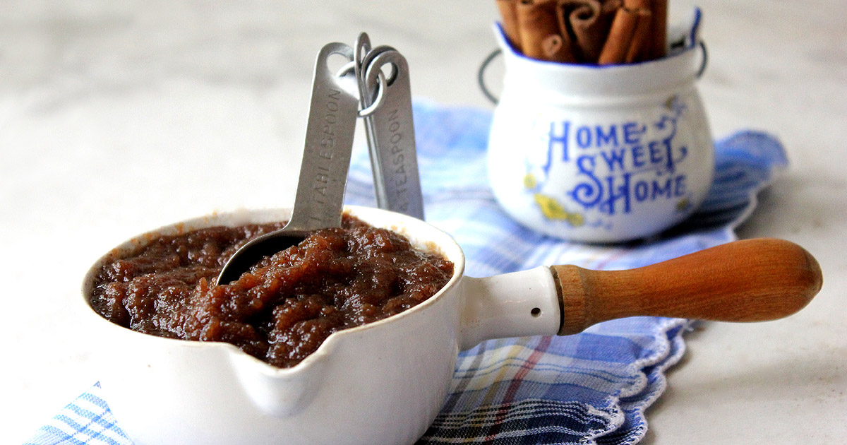 Apple Butter Measured out