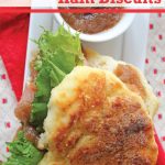 Apple Butter Ham Biscuits - Perfect for Cocktail Parties