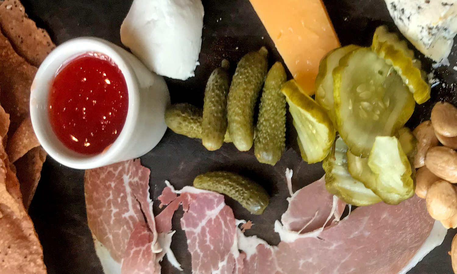 Cocktail and Charcuterie Appetizers by chef Bob Hancock, Reg Hog Louisville KY