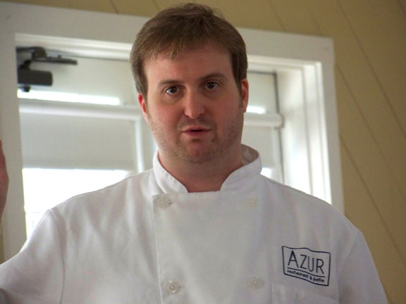 Chef Ashby at Woodford portrait| Friends Drift Inn