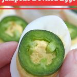 Jalapeno Deviled Eggs spice up your game day tailgating and Super Bowl party!