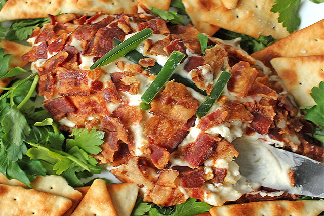 Pepper Jelly and Cream Cheese Football Game Day Appetizer